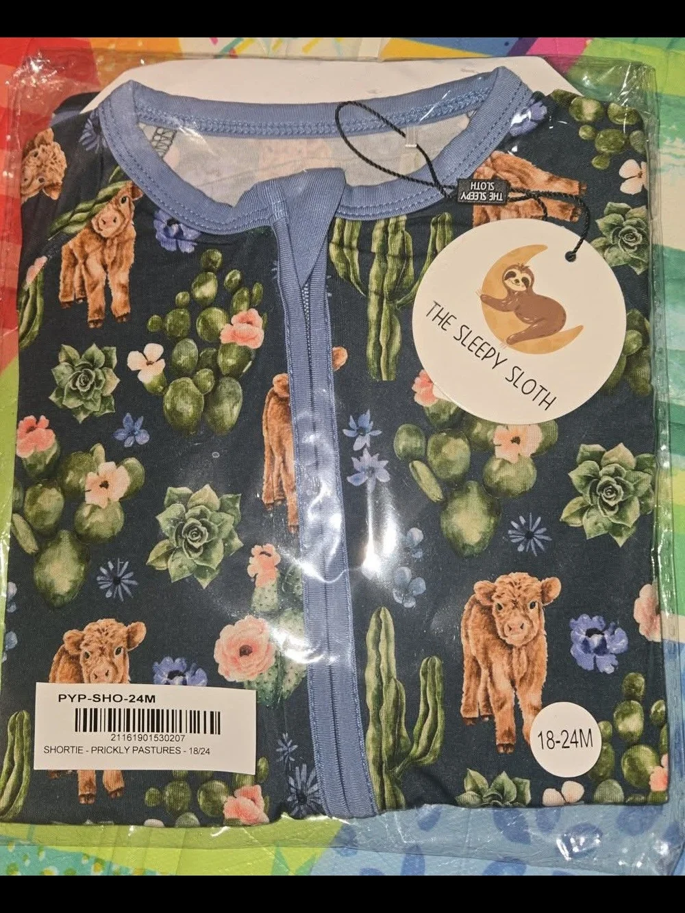 Prickly Pastures 18-24m Shortie NIB-NWT BAMBOO